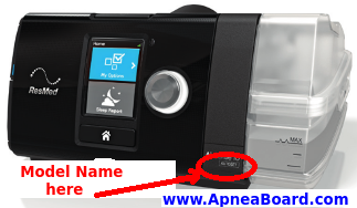 AirSense 10 Series Identification